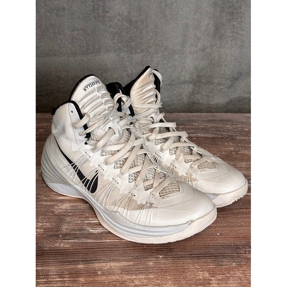 Nike Other - Nike Hyperdunk 2013 White Black High Top Basketball Shoes Men's Size 7.5